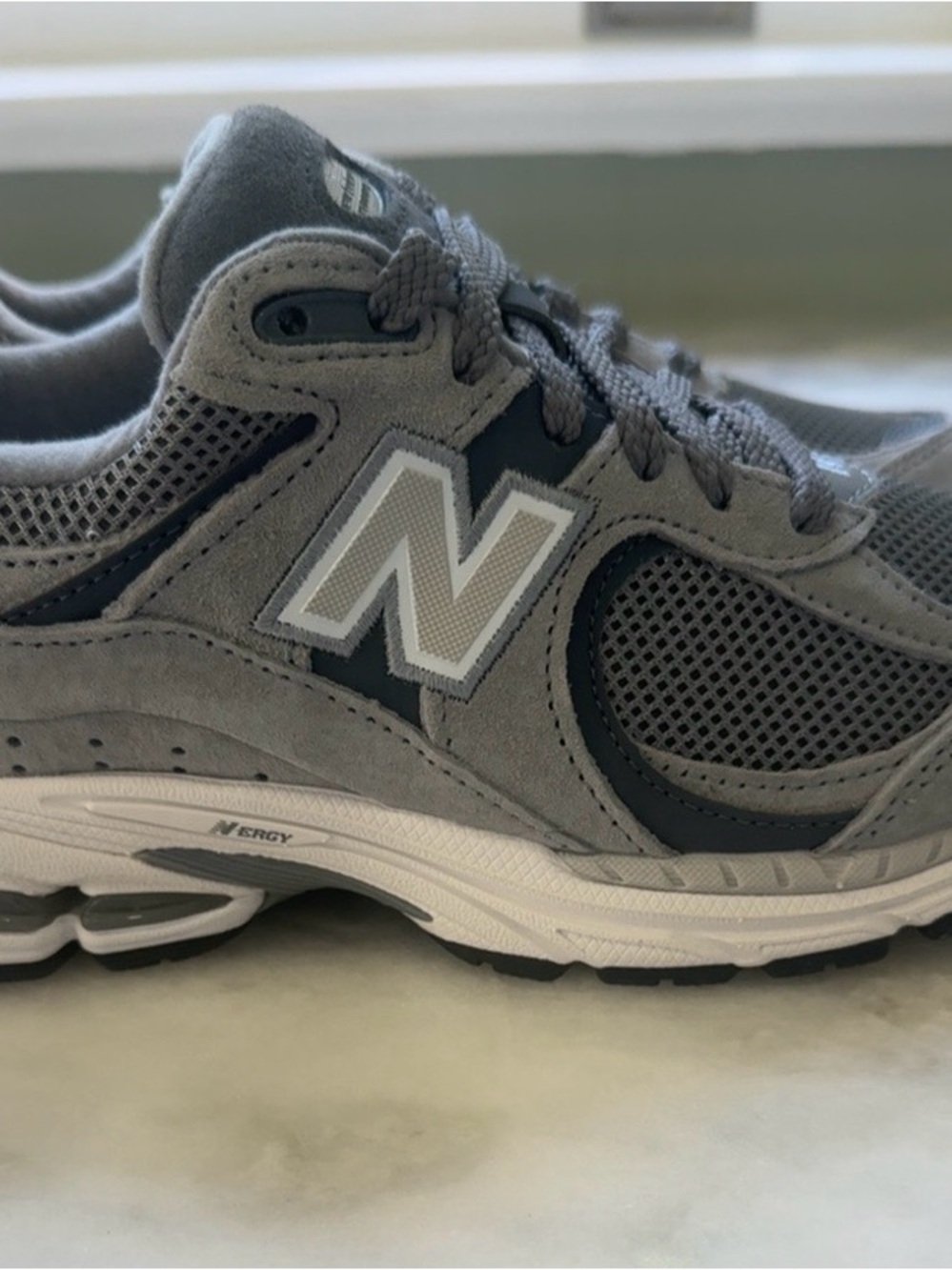 New Balance 2002R Grey Suede Mesh Sneakers Women’s 6.5 Men’s 5 NEW - Picture 2 of 11